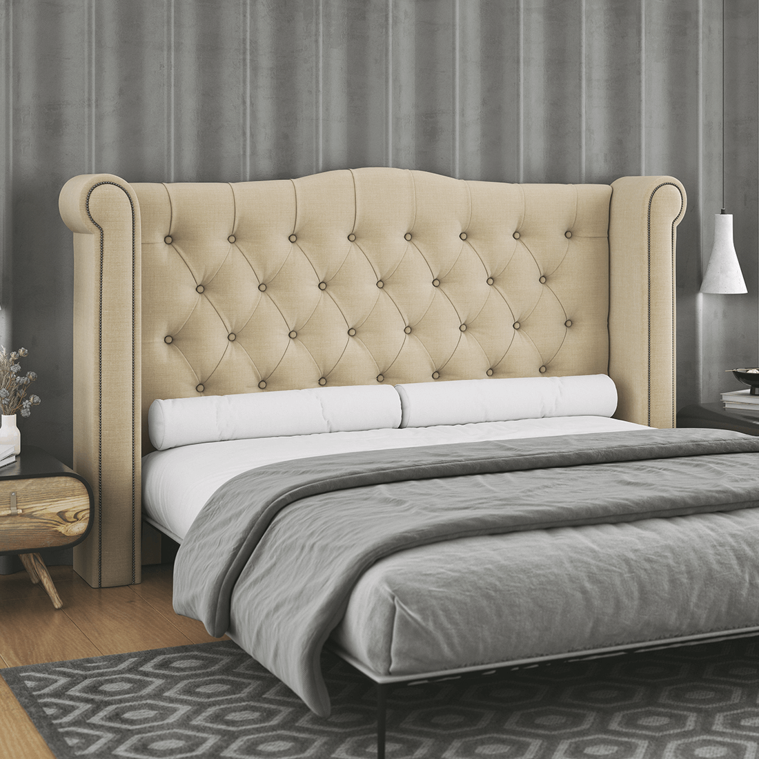 Cabeceira de Cama Queen Size para Box Siena 1,60m