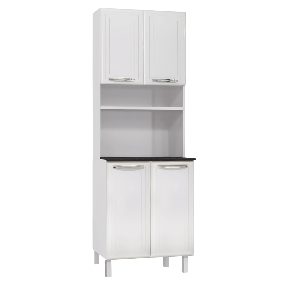 Armário de Cozinha Paneleiro 4 Portas Jade 70cm