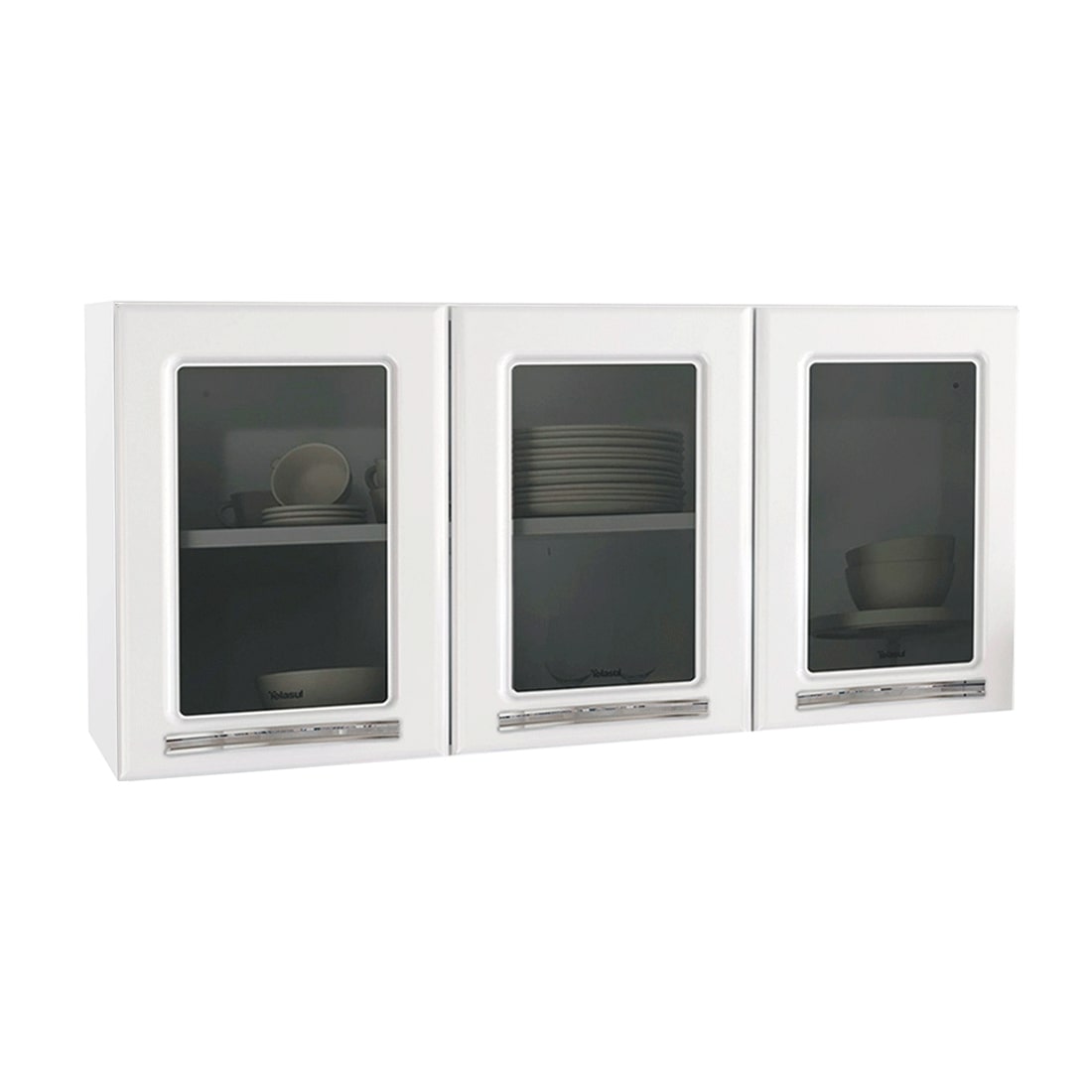 Armário de Cozinha Aéreo 3 Portas Jade 105cm