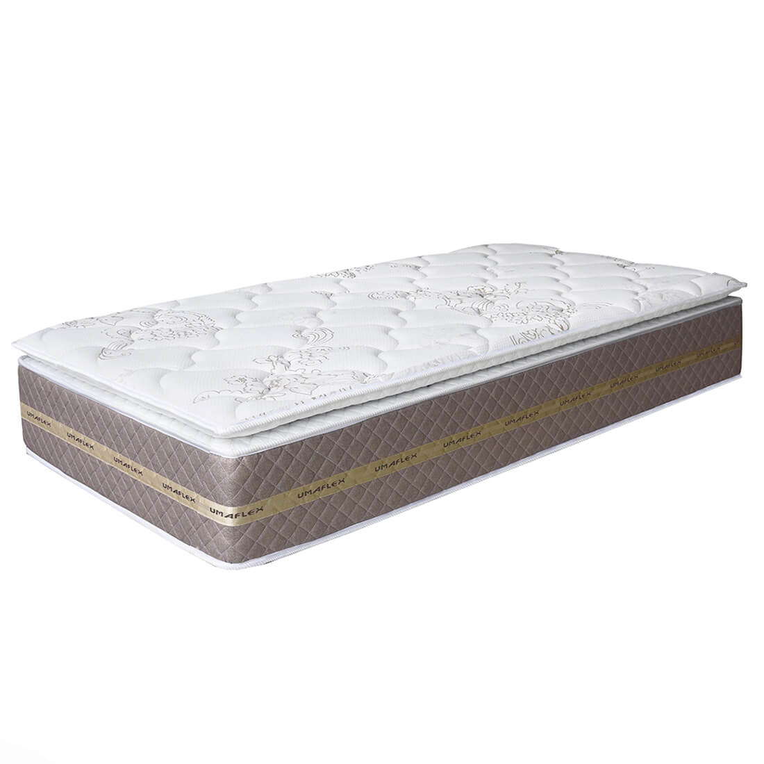 Colchão Solteiro Umaflex com Molas Ensacadas Espuma D26 Coimbra 88x33x188cm
