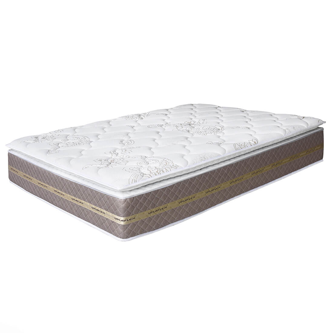 Colchão Queen Size Umaflex com Molas Ensacadas Espuma D26 Coimbra 158x33x198cm