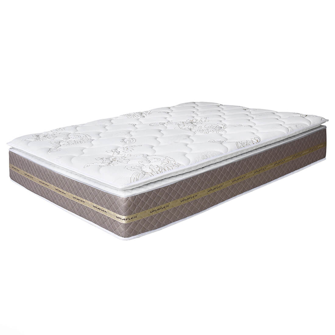 Colchão King Size Umaflex com Molas Ensacadas Espuma D26 Coimbra 193x33x203cm