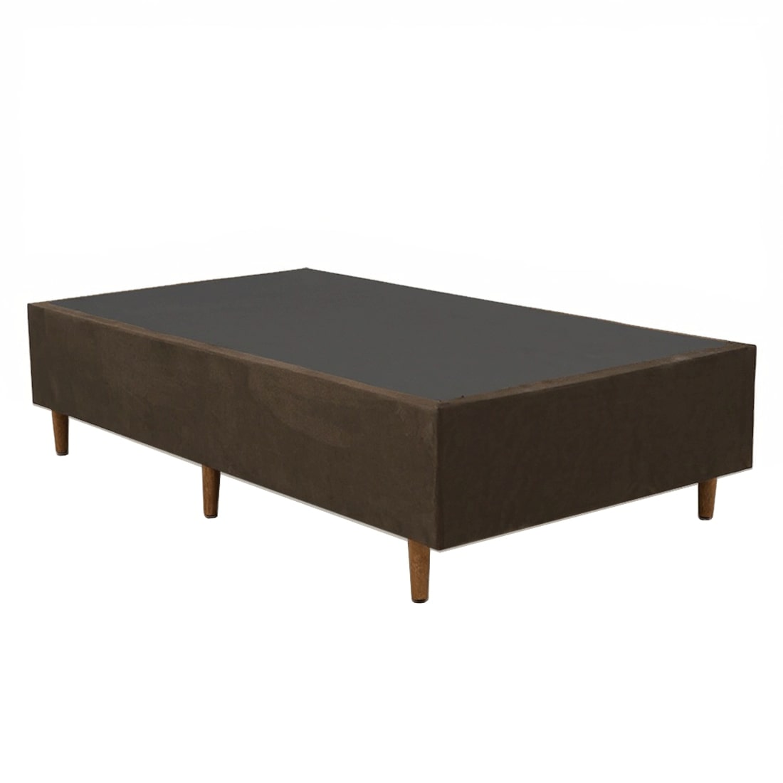 Base Cama Box Sommier Colina Verde Solteiro Escócia 88x37x188cm