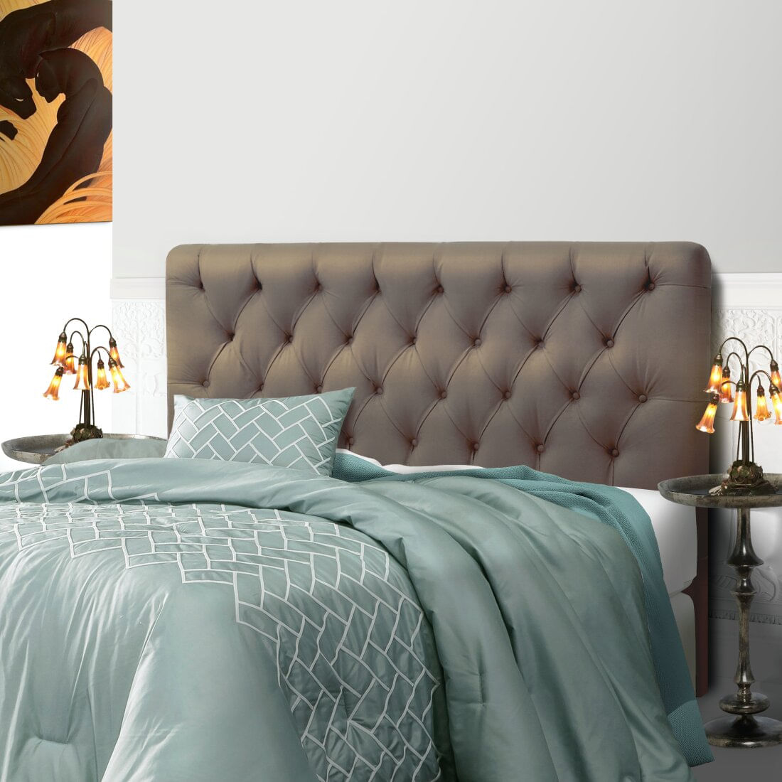 Cabeceira de Cama King Size para Box Embaixatriz 1,95m